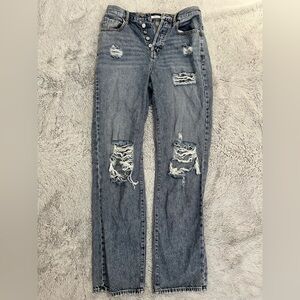 PacSun Distressed Dad Jeans